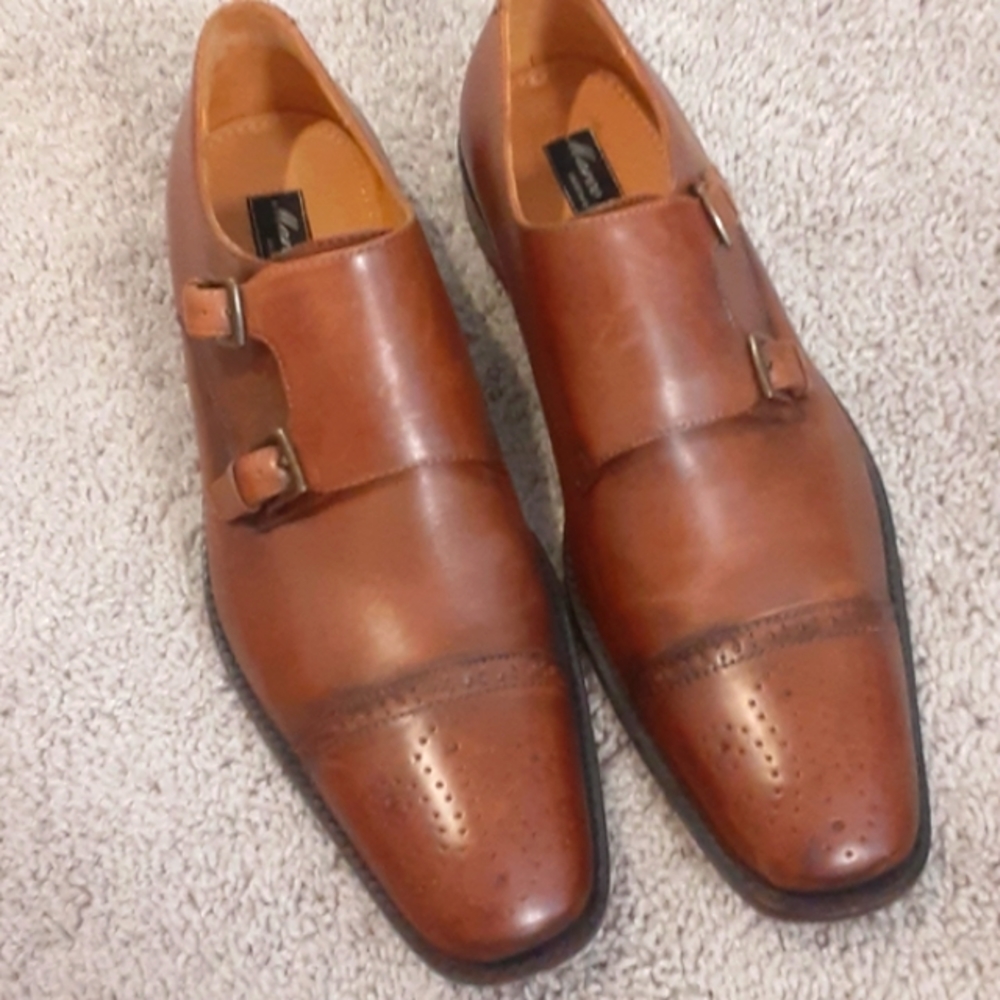 Marco Vittorio double monk cap toe